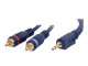 C2G Kabel / 5 m  3.5 m Stereo TO 2 RCA M ST