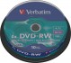 Verbatim Speichermedien DVD-RW 4,7GB 4X 10er SP Promopack(10Pezzo)