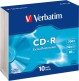 Verbatim Speichermedien CD-R 80 52X Extra 10er SC