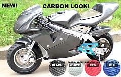 Verkleidung Luftgekühlt - Carbon Look - Schwarz - AIR